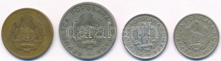 Románia 1952. 5b Cu-Ni-Zn + 25b Cu-Ni + 1954. 10b Cu-Ni + 1956. 10b Cu-Ni T:1-,2-
Romania 1952. 5 B...