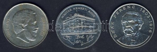 1947. 5Ft Ag "Kossuth" T:2/3 + 1992-94. 200Ft Ag "MNB" (1x), "Deák" (1...