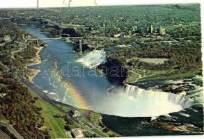 1966 Niagara Falls, Ontario, Aerial View