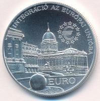 1997. 2000Ft Ag "Integráció az EU-ba-EURO I" T:BU Adamo EM147