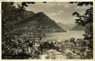Lugano, Monte Bre / general view, mountain, lake (fa)