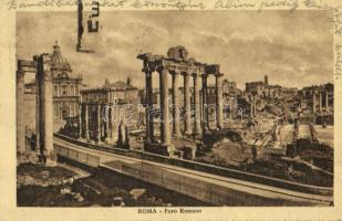 1925 Rome, Roma; Foro Romano / Roman Forum