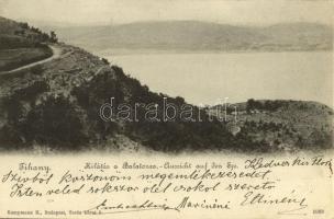 1902 Tihany, kilátás a Balatonra