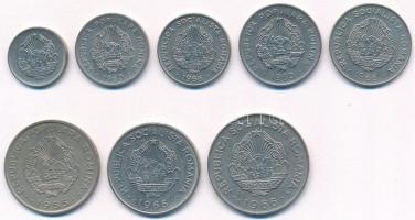 Románia 1955-1966. 5b-3L (8xklf) T:1--2-
Romania 1955-1966. 5 Bani-3 Lei (8xdiff) C:AU-VF