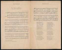 Apró kották 1.: Munkás-induló (La Marseillaise), magyar és francia szöveggel, Bp., Muzsikaszó, 4 p