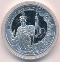 Ausztria 2005. 10E Ag "A Második Köztársaság 60. évfordulója" T:PP 
Austria 2005. 10 Euro...