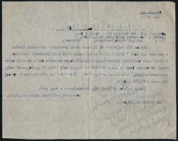 1919 Rosenberg politikai megbízott gépelt jelentése a hadügyi népbiztosságnak Fülekről