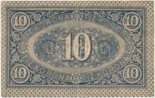 1919. augusztus 9. 10K "F" T:III,III- tűlyuk
Adamo K13