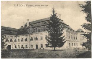 Zboró, Zborov; II. Rákóczi Ferenc kastélya. Holénia Béla kiadása, Divald / castle