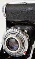 cca 1950 Balda Baldinette kisfilmes fényképezőgép, Enna Werk Haponar 50mm f/2.9 objektívvel, működők...