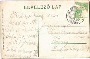 1912 Magyaróvár, Mosonmagyaróvár; Főhercegi ligeti pavilon. Pingitzer Ignác kiadása