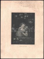 4 db vegyes témájú acélmetszet 14x18 cm