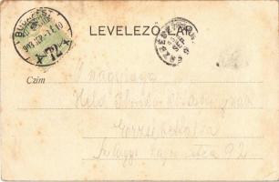 1903 Budapest II. Budagyöngye vendéglő kerthelyisége (EK)