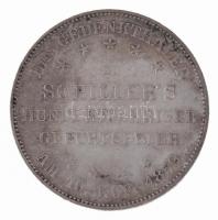 Német Államok / Frankfurt 1859. Tallér Ag "Schiller születésének 100. évfordulója" (18,52g...