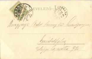 1904 Kassa, Kosice; pálya-udvar, vasútállomás / railway station