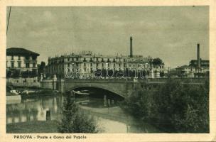 Padova, Ponte e Corso del Popolo / bridge, street