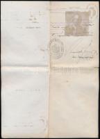 1944 2 db közjegyzői hiteles másolat: a budapesti svéd nagykövetség munkaviszony-igazolása magyar sz...