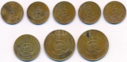 Vanuatu 1995-1999. 1V-5V (8xklf) T:1-,2 patina
Vanuatu 1995-1999. 1 Vatu - 5 Vatu (8xdiff) C:AU,XF ...
