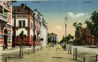 1918 Szolnok, Megyeháza, Sz. Adolf üzlete (EK)