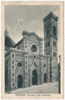 1937 Firenze, Florence; Facciata della Cattedrale / cathedral, facade (EK)