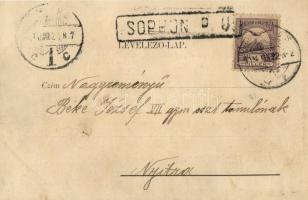 1901 Kaposvár, Állami főgimnázium. Kiadja Gerő Zsigmond (r)