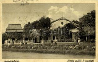 1939 Gyopárosfürdő, Gyopáros (Orosháza); Községi szálloda és vendéglő. Kiadja Politzer Ferenc (EK)