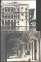 cca 1890 Olaszországi fényképek, 8 db vintage fotó, 17,5x21 cm és 20x26 cm között