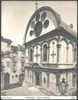 cca 1890 Olaszországi fényképek, 8 db vintage fotó, 17,5x21 cm és 20x26 cm között