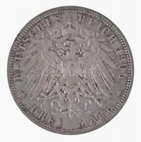 Német Államok / Schwarzburg-Sonderhausen 1909A 3M Ag "Karl Günther" (16,69g) T:1-,2 / Germ...