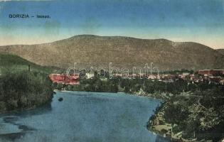 1918 Gorizia, Görz, Gorica; Isonzo / general view, river (fl)