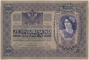 1918. 10.000K piros "MAGYARORSZÁG" felülbélyegzéssel T:III
Adamo K40
