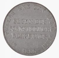 Német Államok / Poroszország 1858A Tallér Ag "IV. Frigyes Vilmos / Mansfeld-i bánya" (18,4...