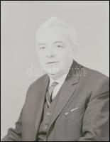 cca 1968 Színész portrék - Kelen Tibor, Alfonzó, Simor Erzsi és Kibédi Ervin színészről készült vint...