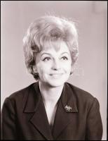 cca 1968 Színész portrék - Kelen Tibor, Alfonzó, Simor Erzsi és Kibédi Ervin színészről készült vint...