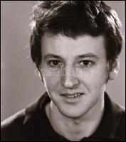 cca 1968 Színész portrék - Kelen Tibor, Alfonzó, Simor Erzsi és Kibédi Ervin színészről készült vint...