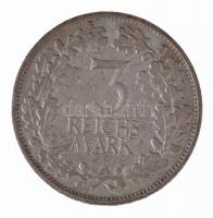 Németország / Weimar Köztársaság 1925A 3M Ag "Rajna-vidék 1000 éves évforduló" (15,05g) T:...