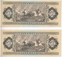 1975. 50Ft (2x) sorszámkövetők T:I