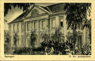 1943 Gyöngyös, M. kir. posta hivatal (EK)