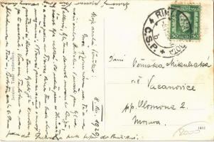 Nyustya, Hnústa; látkép templommal. Jurajovj Takac kiadása / general view with church