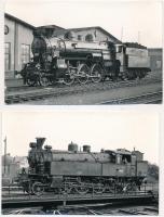 18 db RÉGI csehszlovák vasúti motívumlapok, gőzmozdonyok (főleg Alfred Luft fotói) / 18 pre-1950 Cze...