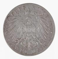 Német Államok / Szászország-Meiningen 1915 2M Ag "II. György" (11,1g) T:2 / German States ...