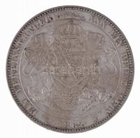 Német Államok / Szászország-Albertine 1862B Tallér Ag "János" (18,56g) T:1-,2 patina / Ger...