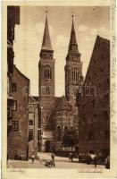 1925 Nürnberg, Nuremberg; Sebalduskirche / church (gluemark)