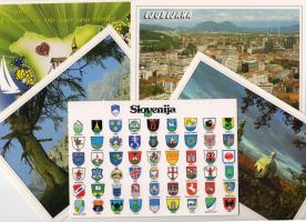 5 db futott képeslap