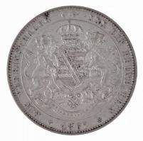 Német Államok / Szászország-Albertine 1867B Tallér Ag "János" (18,55g) T:1-,2 patina / Ger...