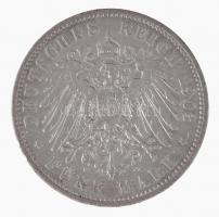 Német Államok / Szászország 1903E 5M Ag "György" (27,68g) T:2- / German States / Saxony 19...