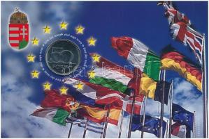 2004. 50Ft Cu-Ni "Magyar Köztársaság az Európai Unió tagja" első napi veret sorszámozott e...