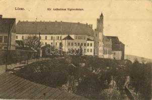 1913 Lőcse, Levoca; Kir. katolikus főgimnázium / Catholic high school (EK)