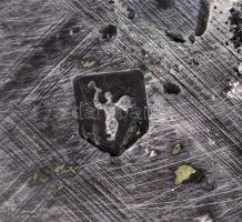 Jelzett régi  holland ón mérőedény sorozat (7 db), m: 4-25 cm