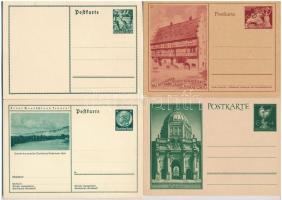 15 db használatlan második világháborús német nemzetiszocialista (náci) díjjegyes propaganda lap. Jó...